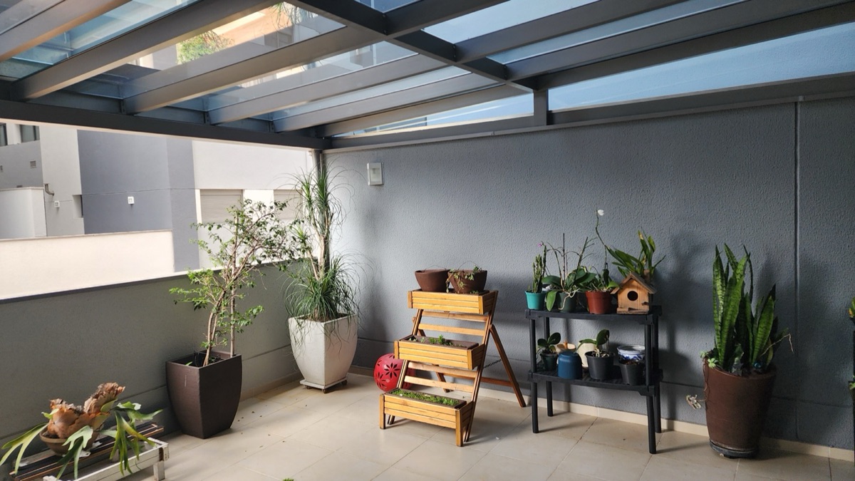 Garden alto — espaço de convívio com plantas